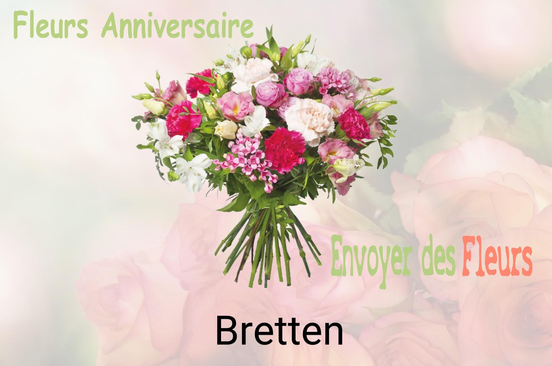 Bouquet de fleurs d’anniversaire livré à Bretten